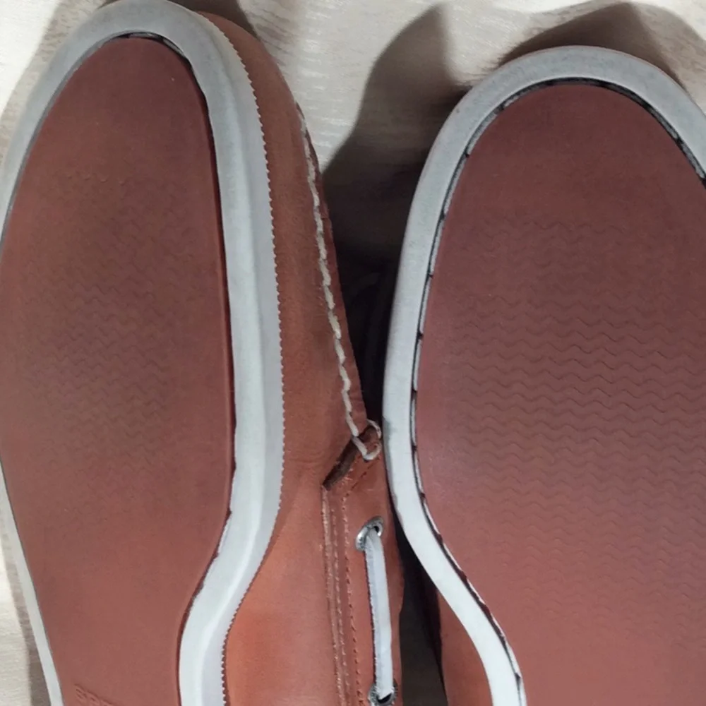 Sperry Top Sider 2 Eye Leather Upper-Size 11M